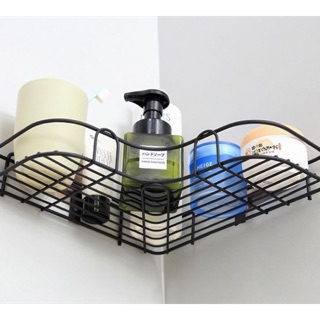 kệ góc màu đen bể nhà tắm ( nhà bếp )