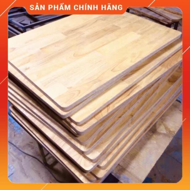 Mặt bàn gỗ thịt tư nhiên /freeship 50k / mặt bàn gỗ cao su / cao cấp