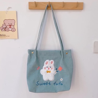 W&G Túi canvas đeo vai đựng sách