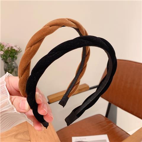 [Magpie] Băng Đô Cài Tóc Nhung Dạng Xoắn Thanh Lịch Rửa Mặt Cảm Giác Cao Cấp Cho Nữ