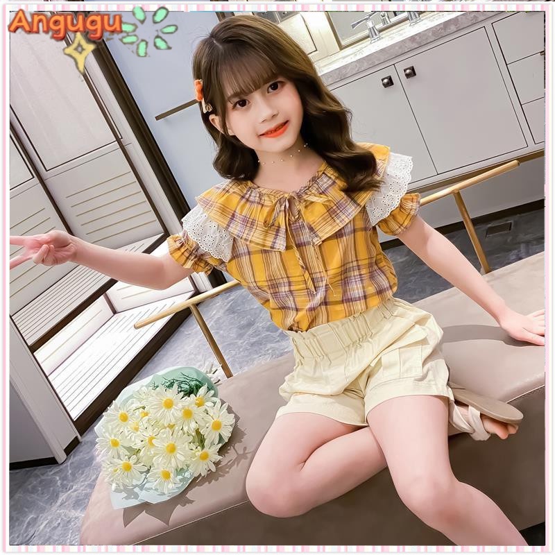 Set Áo Thun Ngắn Tay Và Quần short Thời Trang Cho Bé Gái Bé gái Quần áo thường ngày từ 1 đến 2 đến 3 đến 4 đến 5 đến 6 đến 7 đến 8 đến 9 đến 10 đến 11 đến 12 tuổi Thời trang công chúa màu hồng Tutu cho bé gái tuổi teen Làm giá Terno