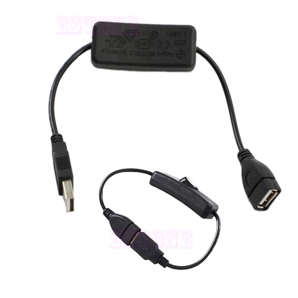 Cáp USB Có Công Tắc Bật / Tắt Cho Raspberry Pi