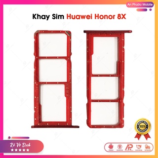 Khay đựng sim huawei honor 8x zin bóc máy màu đỏ