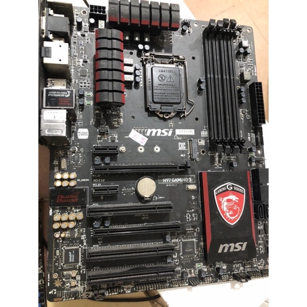 [Mã Sale hoàn 50k cho đơn từ 1tr] Main Msi H97 gaming 3 đen cực chất