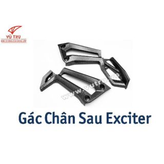 Ốp gác chân sau cacbon ex 150