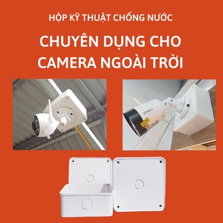 Hộp kỹ thuật chống nước vuông 11X11 chuyên dụng cho Camera ngoài trời