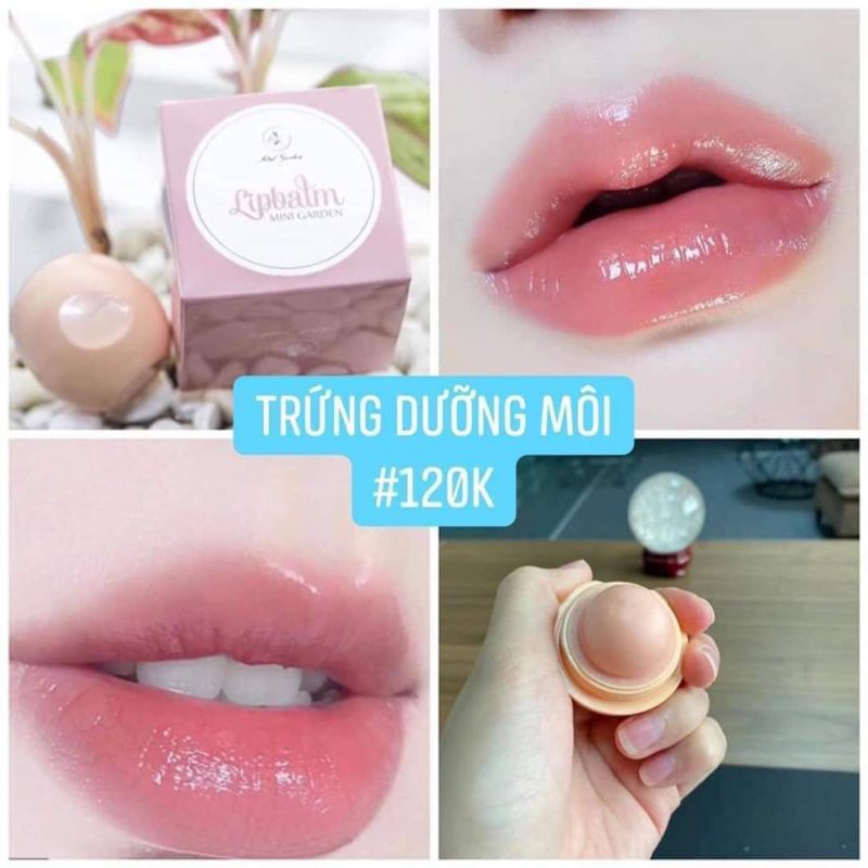 SON TRỨNG DƯỠNG MÔI MINIGARDENT TẶNG KÈM SP THẢI CHÌ