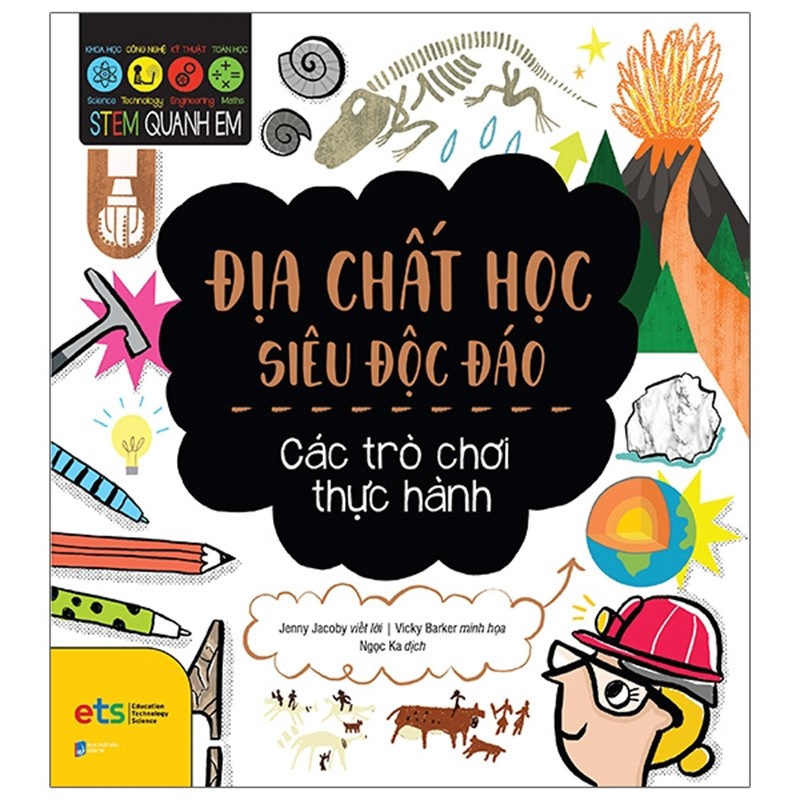 Sách - Stem Quanh Em - Địa Chất Học Siêu Độc Đáo AL