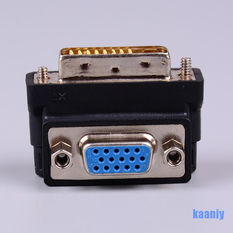 Đầu Chuyển Đổi Dvi-I 24 + 5 Pin Male Sang Vga 15 Pin Female 90 Độ | BigBuy360 - bigbuy360.vn