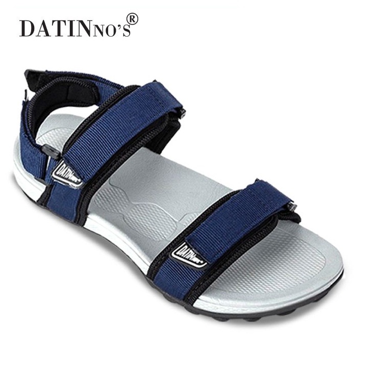 Giày Sandal Nam Quai Ngang Thời Trang DATINNOS (BẢO HÀNH CHÍNH HÃNG 12 THÁNG, ĐƯỢC ĐỔI SIZE)  - SDDN101 đen xanh rêu đỏ