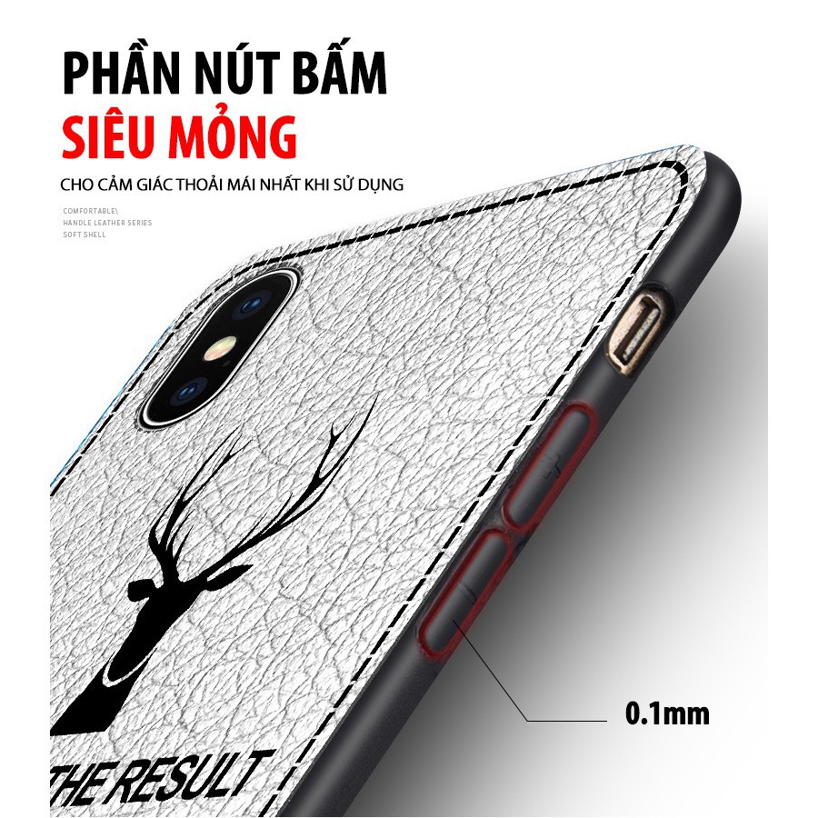 Ốp DEER giả da cho iPhone đủ các mã iPhone 6 đến 12promax a327