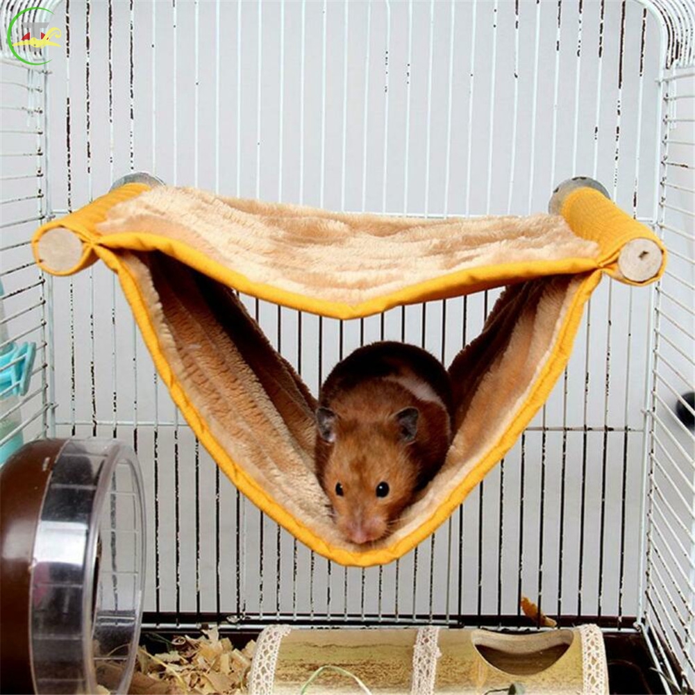 Võng Ngủ Hai Lớp Ấm Áp Mùa Đông Cho Hamster / Heo Guinea / Lợn / Thỏ / Chuột Hamster / Thỏ / Nuôi