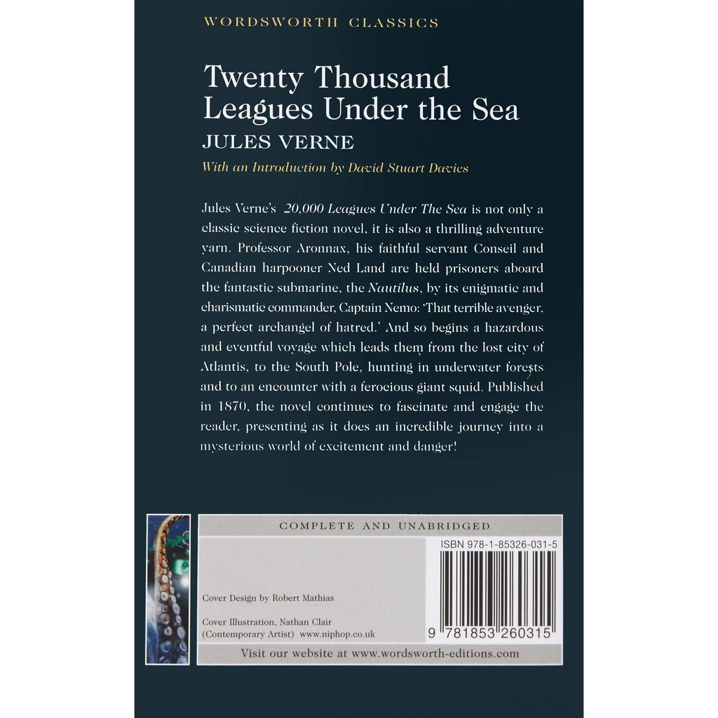 Sách Ngoại Văn: Twenty Thousand Leagues Under the Sea