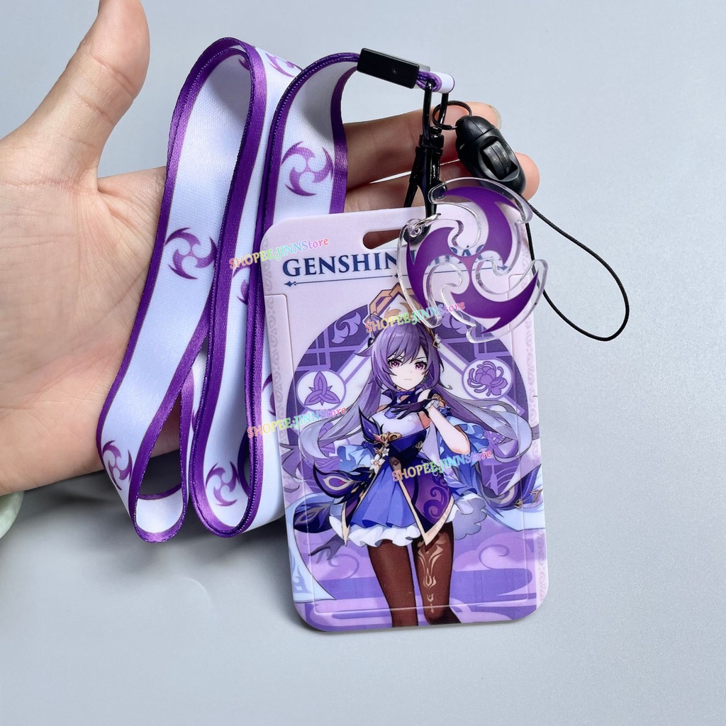 Bao Da Đựng Thẻ ID/Thẻ Ngân Hàng JINN GENSHIN IMPACT Cho Học Sinh