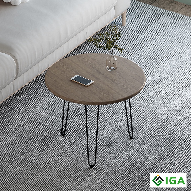 Bàn trà sofa chân uốn phù hợp mọi loại ghế, bàn tròn cafe decor thông minh phòng khách- GM63