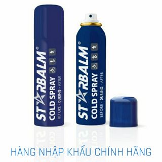 Chai xịt lạnh Starbalm Cold Spray 150ml - Hàng nhập khẩu chính hãng