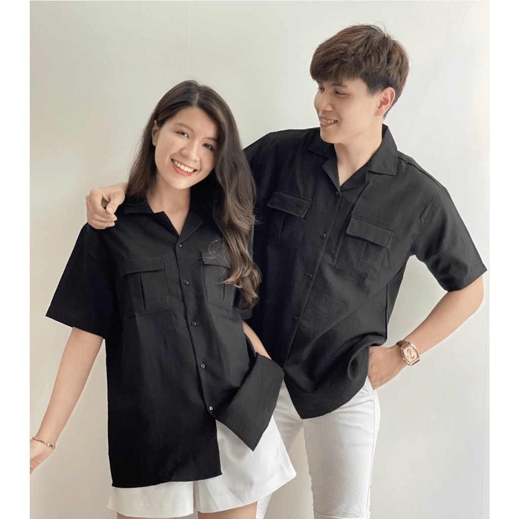 ÁO SƠ MI NAM NỮ CHẤT ĐŨI SIÊU XỊN XÒ , CHO CÁC BẠN TRẺ NAM NỮ ĐỀU MẶC ĐƯỢC HK