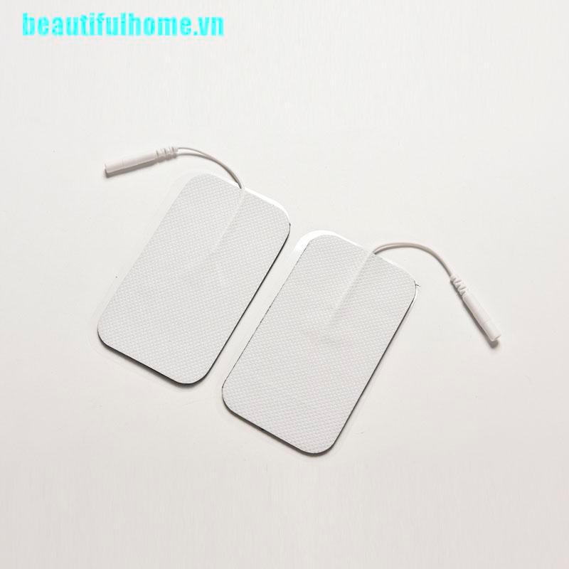 Bộ 2 Miếng Dán Điện Có Thể Tái Sử Dụng Cho Tens Ems