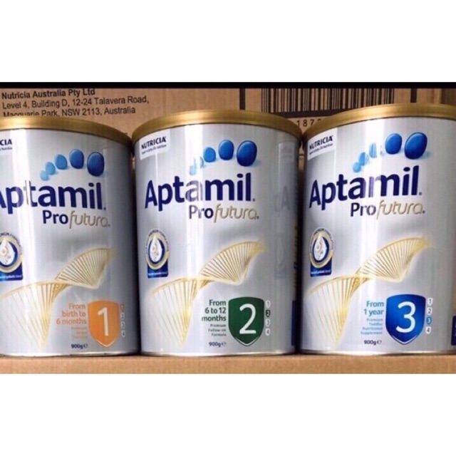 Sữa Aptamil nội địa Úc 800g đủ số date t1/2023