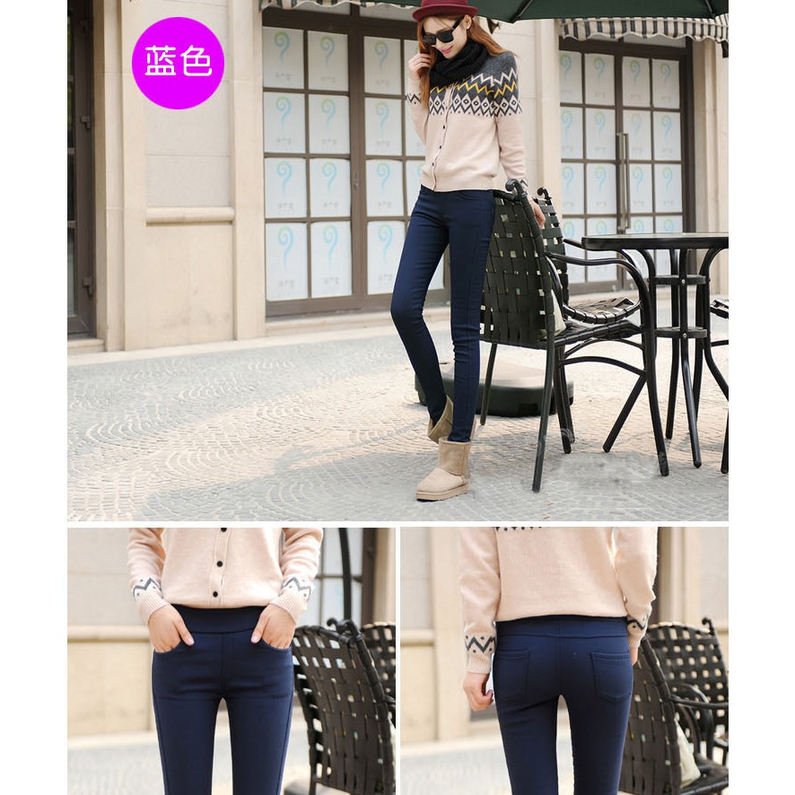 Quần Legging Màu Đen Ôm Dáng Thời Trang Cho Nữ