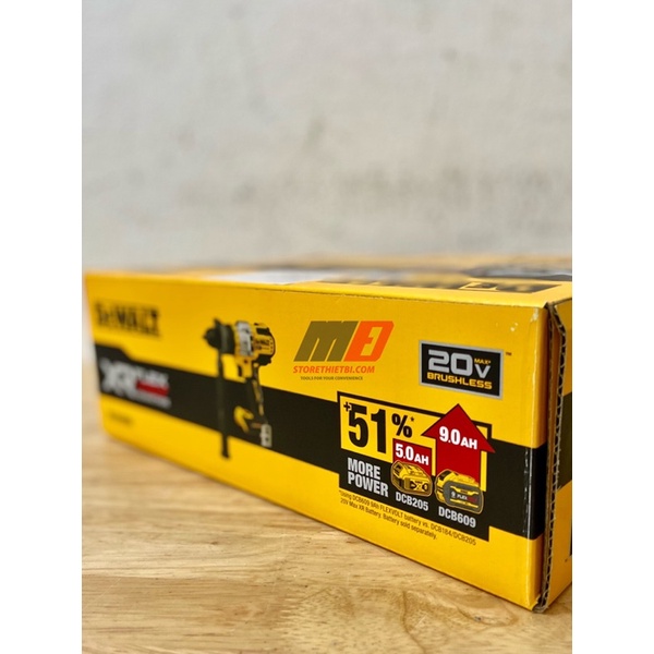 Máy khoan pin cao cấp 18v DeWALT DCD999N 126Nm chính hãng