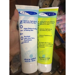 Sale 8.8 combo sữa tắm và sữa dưỡng da triswim 251ml