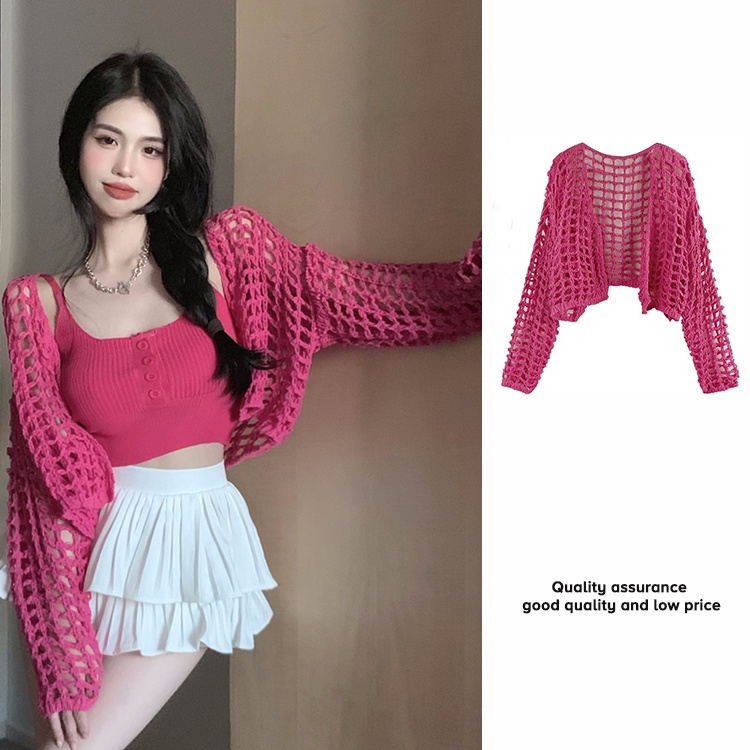 Áo Khoác cardigan Dệt Kim Dáng Dài Xẻ Tà Thời Trang Hàn Quốc Cho Nữ