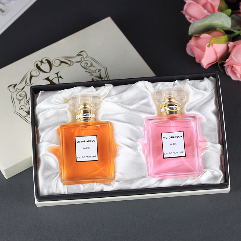 Bộ Quà Tặng Nước Hoa Nữ VICTORIA Cao Cấp, Bộ Nước Hoa Nữ Ngọt Ngào, Tươi Trẻ, Hấp Dẫn, Sét Nước Hoa Nữ Thơm Lâu 24h