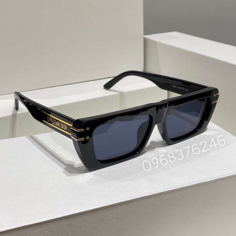 Kính mát nam nữ DIOR 2 màu đen trắng,kiểu dáng unisex,phong cách Italy hiện đại,trẻ trung.Chống UV400
