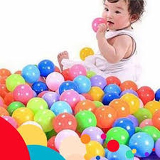 Sét 100 quả bóng nhiều màu