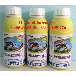THUỐC DIỆT MUỖI, RUỒI PERMECIDE 1 LÍT