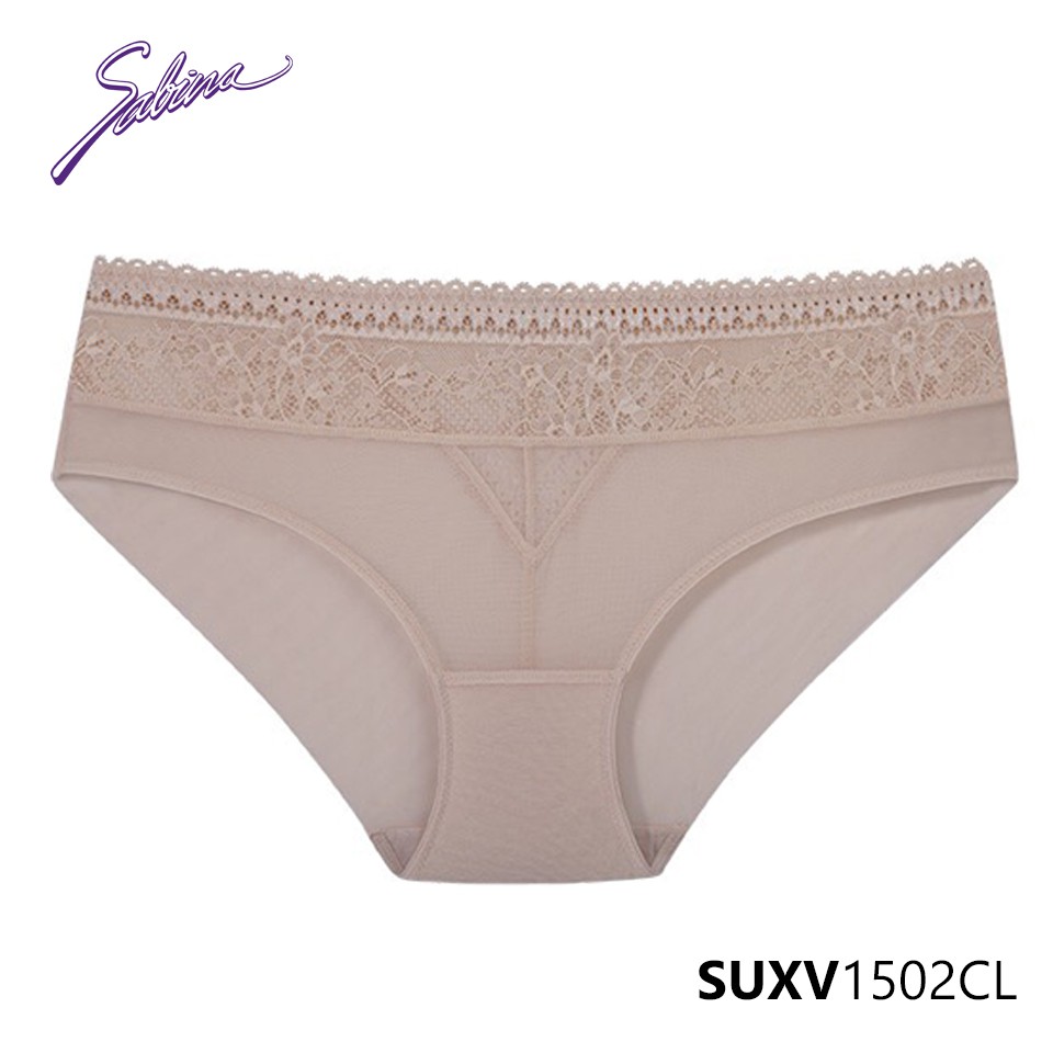 Combo Áo Lót Ren Quyến Rũ Mút Lót Kèm Rời Không Gọng Và Quần Đồng Bộ Màu Da Gorgeous By Sabina SLXV1502CL+SUXV1502CL | BigBuy360 - bigbuy360.vn