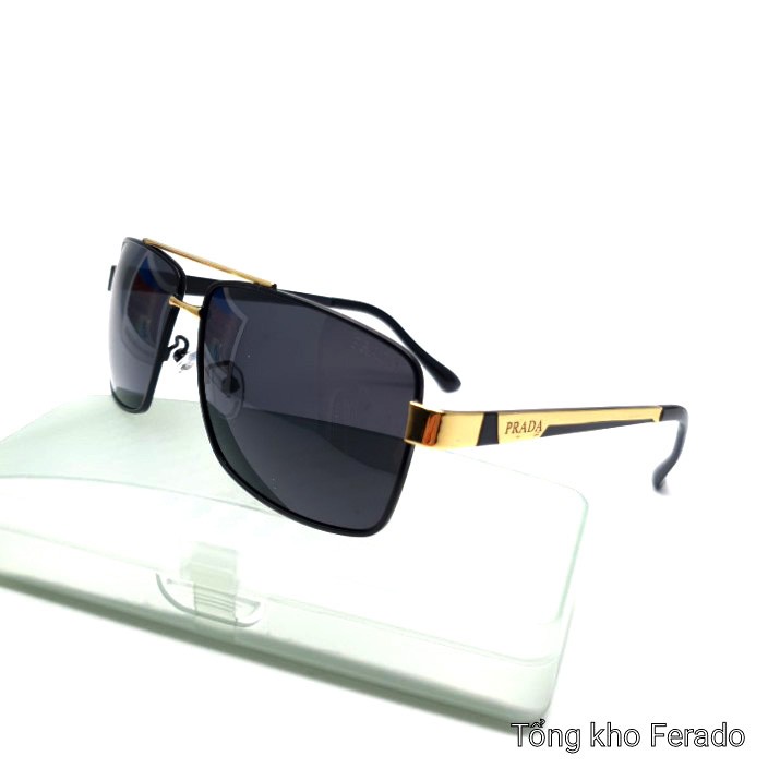 Kính mắt vuông nam , kính râm UV400 thời trang cho phái mạnh FERADO