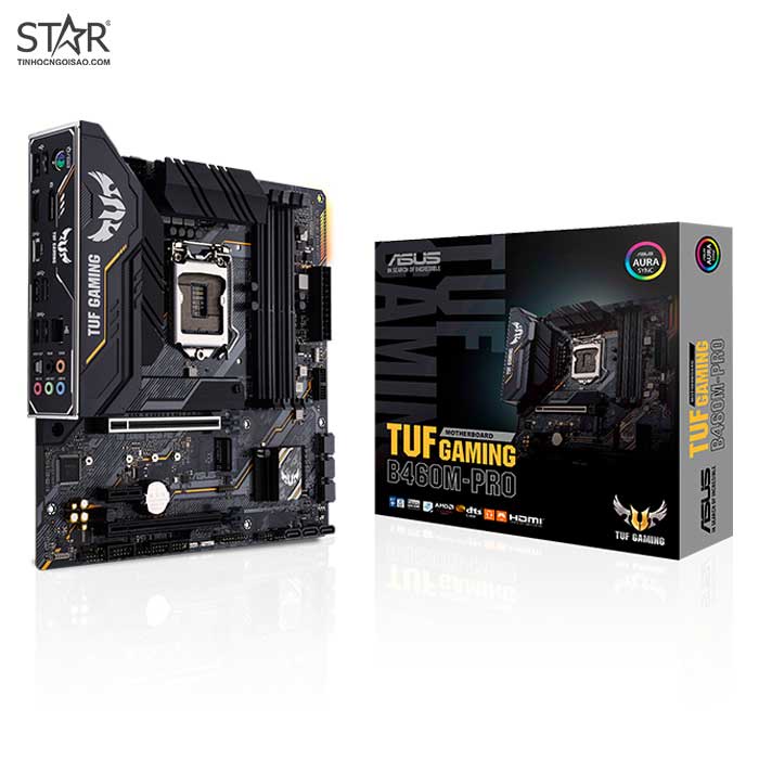 Mạch chính vi tính Mainboard Asus B460MPro TUF Gaming (TUF GAMING B460MPRO)