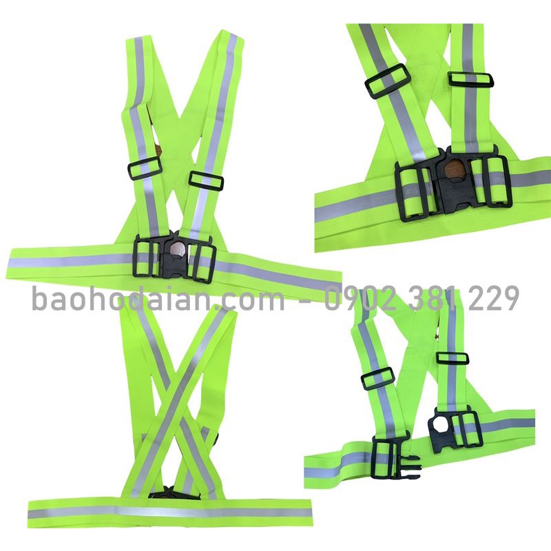 Áo Phản Quang Dây Thun 5cm - 2 màu lựa chọn