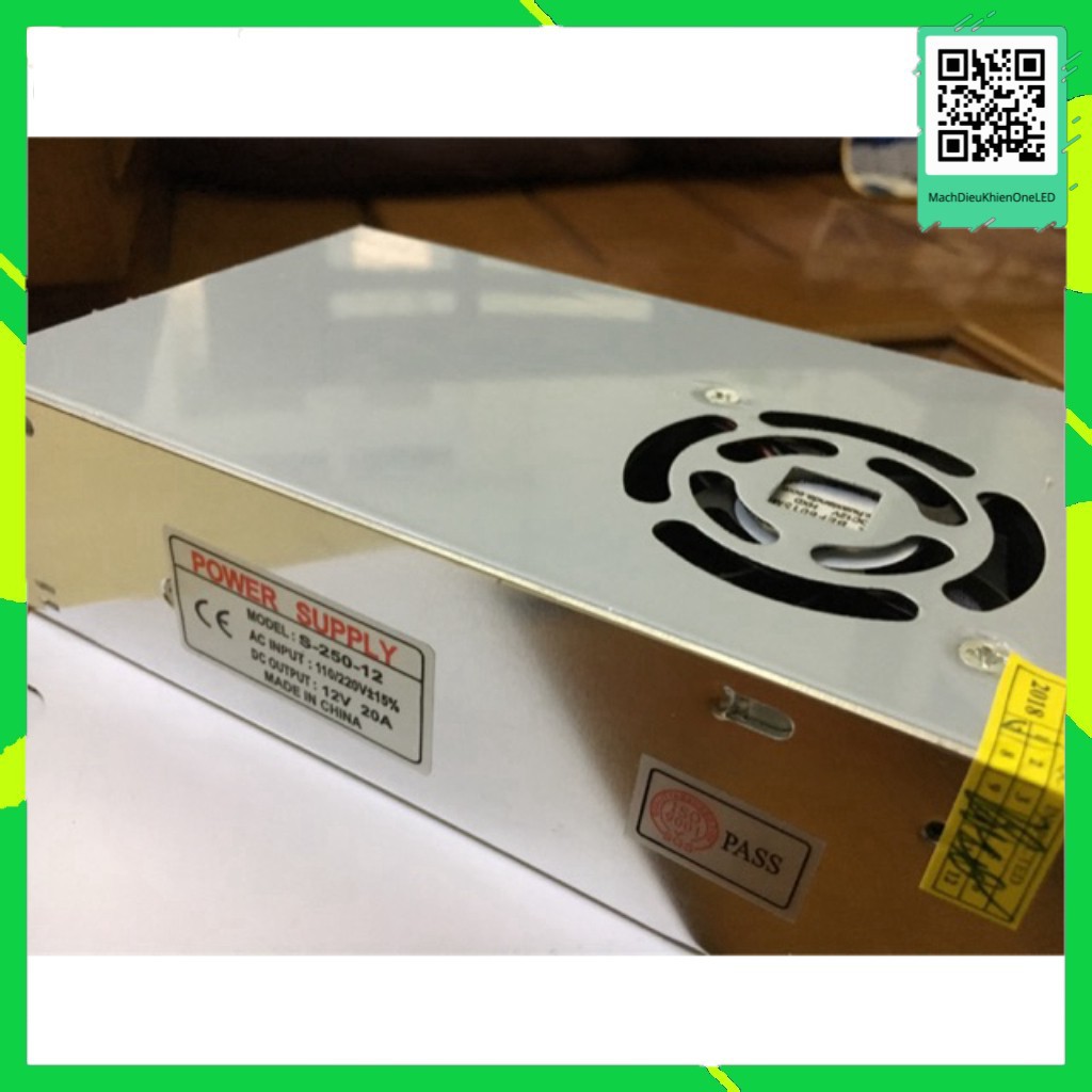 Nguồn 12v20a 12v30a có quạt