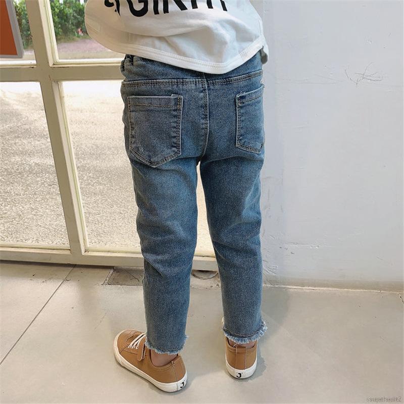 Quần Jeans Skinny Cho Bé Gái