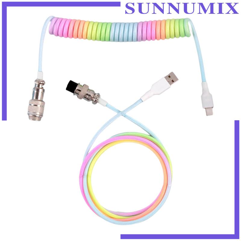 Dây Cáp Sạc USB Type C Sang USB Cho Bàn Phím Cơ