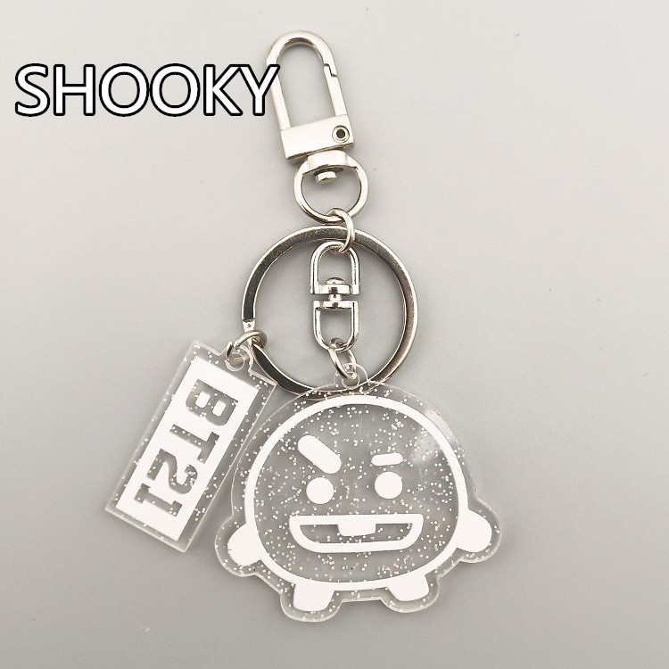 Móc khóa cá tính dành cho fan nhóm nhạc BTS