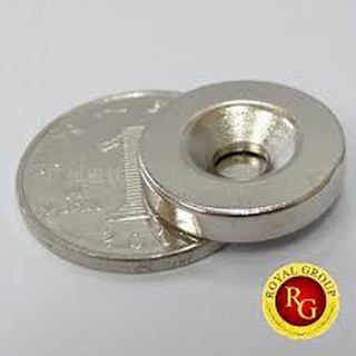 ( TGNC ) Combo 10 viên nam châm siêu cường 20x5 có lỗ