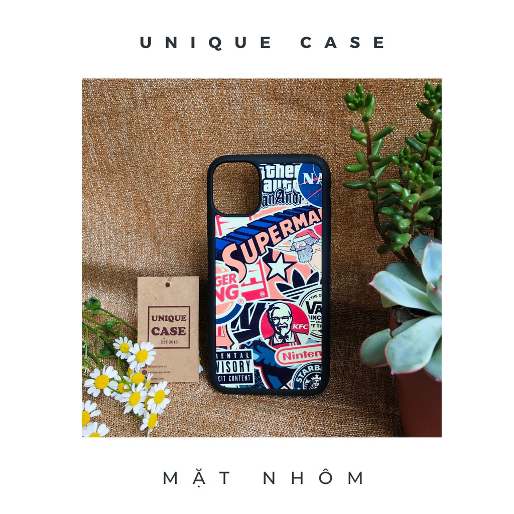 Ốp lưng điện thoại iPhone Unique Case Chất in hình doodle CHAT004