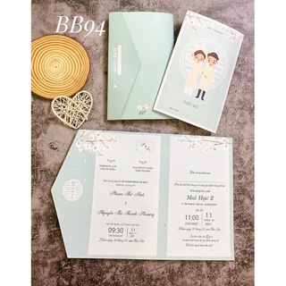 Thiệp cưới bb94