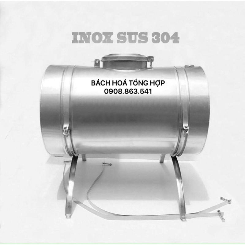 Bình phụ,bồn phụ Inox 304-dùng cho máy nước nóng năng lượng mặt trời