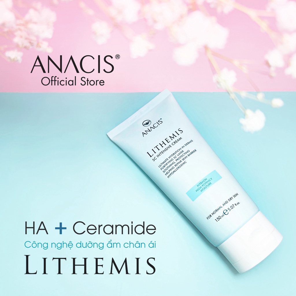 Kem dưỡng ẩm Lithemis SC Intensive Cream thương hiệu Anacis 50ml