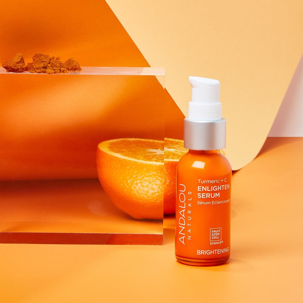Serum sáng da Andalou Naturals Turmeric + C Enlighten Serum | BigBuy360 - bigbuy360.vn