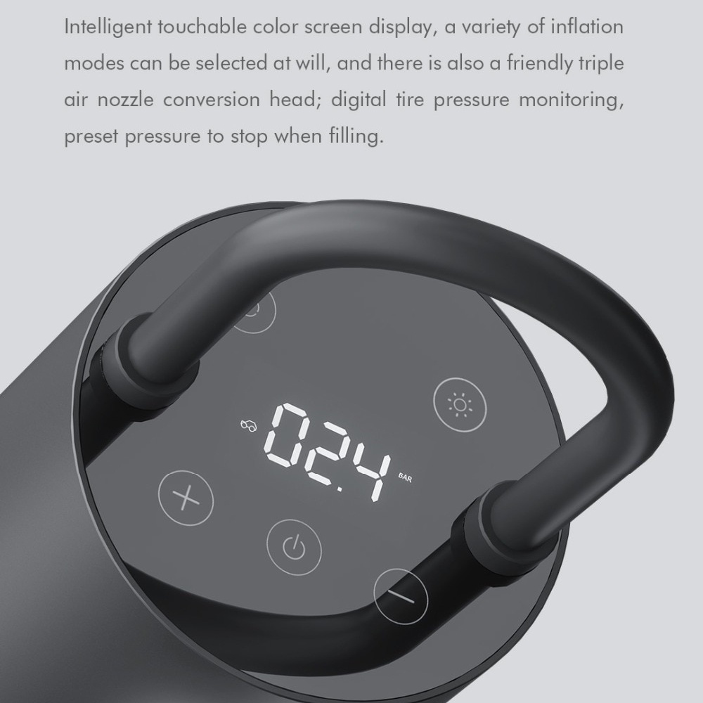 Máy Bơm Lốp Xe Thông Minh Xiaomi Roidmi Mojietu Có Sạc Nhanh Chất Lượng Cao