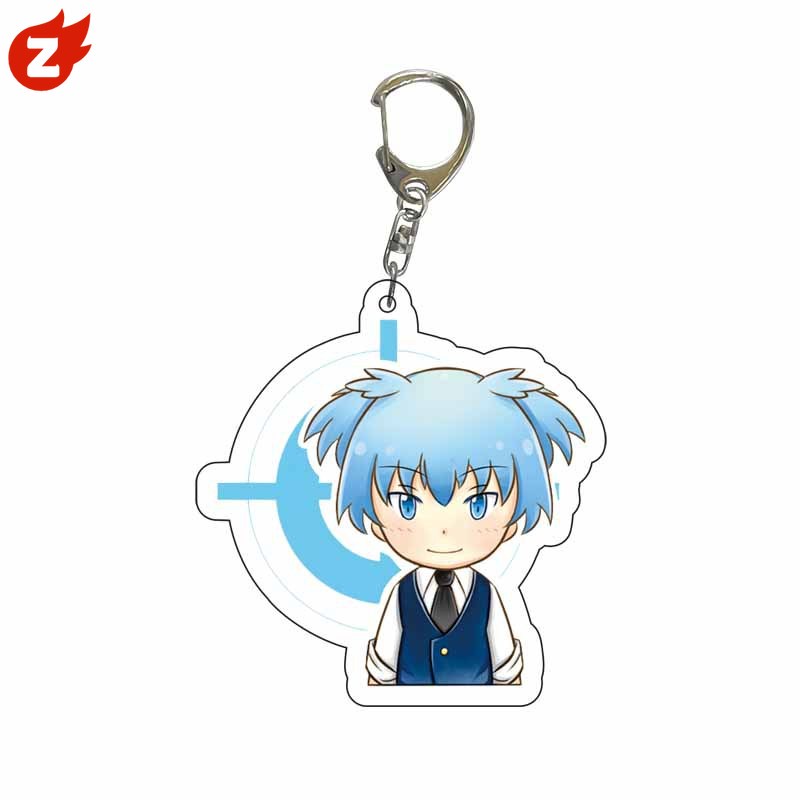 1 Móc Khóa Acrylic Hình Assassination Classroom