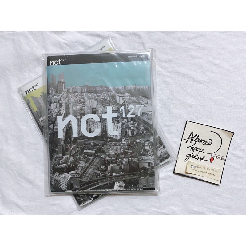 Nct 127mini album Regular Irregular đã khui seal, không gồm photocard.