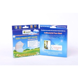Khẩu trang công nghệ nano TiO2 4 lớp