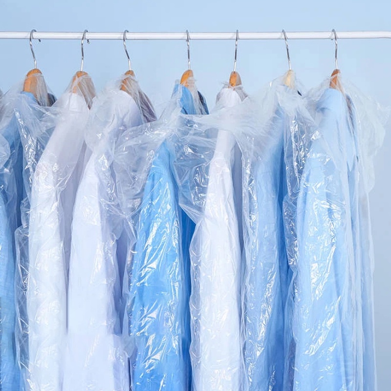 Túi Bọc Quần Áo Chống Bụi Chống Nước Trong Suốt Dùng Một Lần Kích Thước 50*75cm